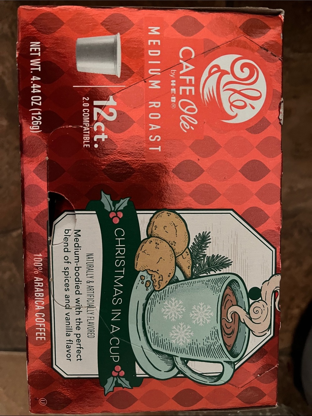 Cafe Ole Christmas in a Cup Coffee